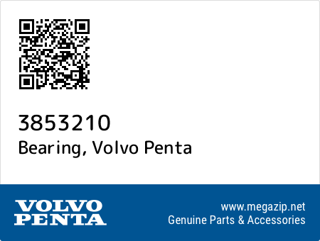 Bearing, Volvo Penta 3853210 oem parts Bearing, Volvo Penta 3853210 oem parts