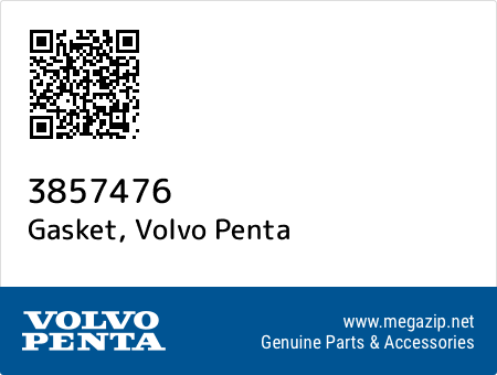 Gasket, Volvo Penta 3857476 oem parts Gasket, Volvo Penta 3857476 oem parts