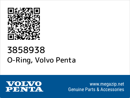 O-Ring, Volvo Penta 3858938 oem parts O-Ring, Volvo Penta 3858938 oem parts