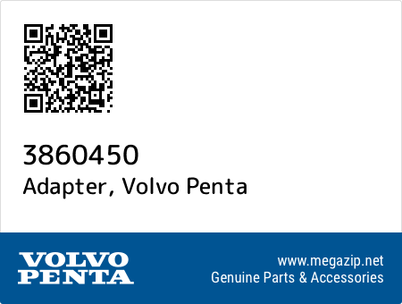 Adapter, Volvo Penta 3860450 oem parts Adapter, Volvo Penta 3860450 oem parts