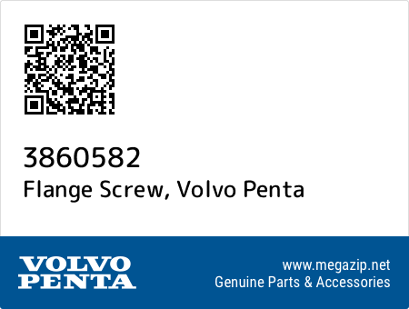 Flange Screw, Volvo Penta 3860582 oem parts Flange Screw, Volvo Penta 3860582 oem parts