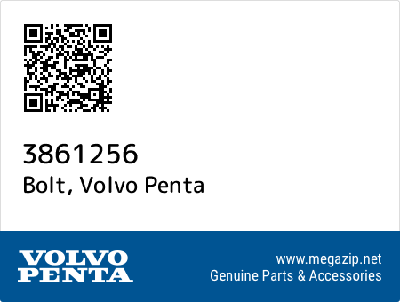 Bolt, Volvo Penta 3861256 oem parts Bolt, Volvo Penta 3861256 oem parts
