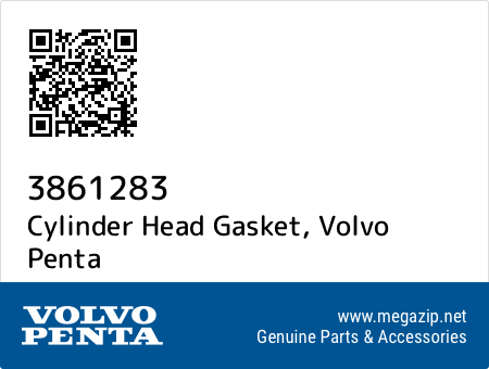 Cylinder Head Gasket, Volvo Penta 3861283 oem parts Cylinder Head Gasket, Volvo Penta 3861283 oem parts