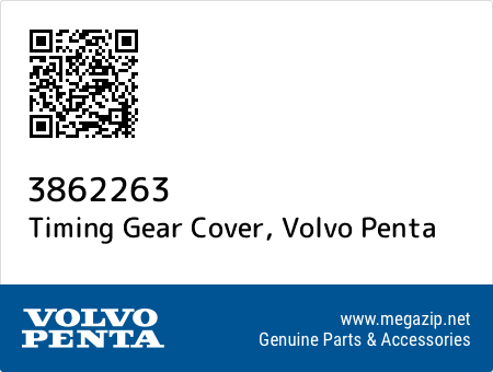 Timing Gear Cover, Volvo Penta 3862263 oem parts Timing Gear Cover, Volvo Penta 3862263 oem parts