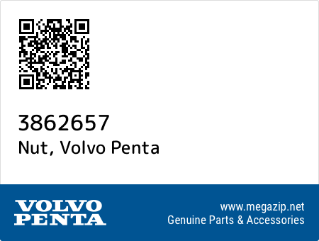 Nut, Volvo Penta 3862657 oem parts Nut, Volvo Penta 3862657 oem parts