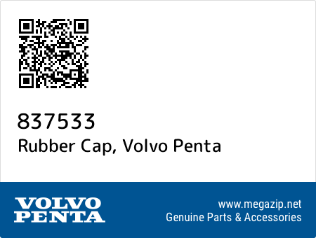 Rubber Cap, Volvo Penta 837533 oem parts Rubber Cap, Volvo Penta 837533 oem parts
