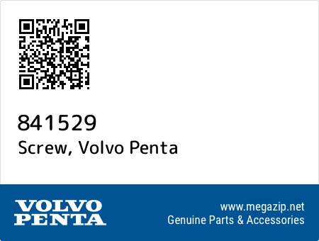 Screw, Volvo Penta 841529 oem parts Screw, Volvo Penta 841529 oem parts