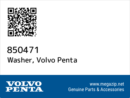 Washer, Volvo Penta 850471 oem parts Washer, Volvo Penta 850471 oem parts