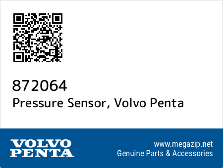 Pressure Sensor, Volvo Penta 872064 oem parts Pressure Sensor, Volvo Penta 872064 oem parts
