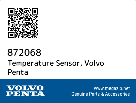 Temperature Sensor, Volvo Penta 872068 oem parts Temperature Sensor, Volvo Penta 872068 oem parts