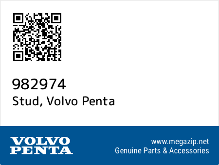 Stud, Volvo Penta 982974 oem parts Stud, Volvo Penta 982974 oem parts