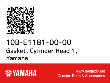 Gasket, Cylinder Head 1, Yamaha 10B-E1181-00-00 oem parts Gasket, Cylinder Head 1, Yamaha 10B-E1181-00-00 oem parts