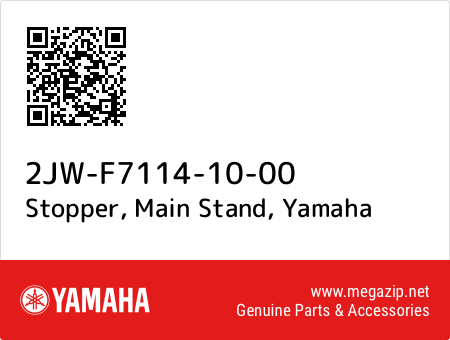 Stopper, Main Stand, Yamaha 2JW-F7114-10-00 oem parts Stopper, Main Stand, Yamaha 2JW-F7114-10-00 oem parts