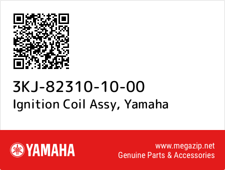 Ignition Coil Assy, Yamaha 3KJ-82310-10-00 oem parts Ignition Coil Assy, Yamaha 3KJ-82310-10-00 oem parts