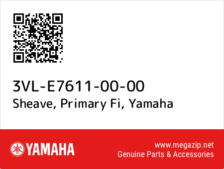 Sheave, Primary Fi, Yamaha 3VL-E7611-00-00 oem parts Sheave, Primary Fi, Yamaha 3VL-E7611-00-00 oem parts