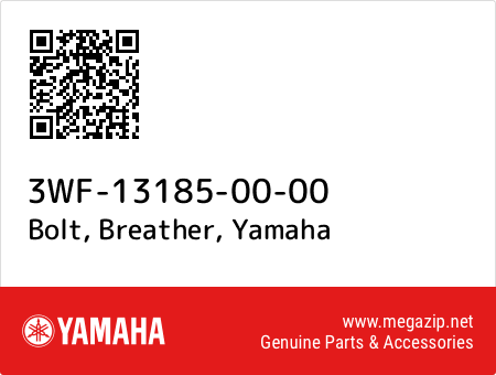 Bolt, Breather, Yamaha 3WF-13185-00-00 oem parts Bolt, Breather, Yamaha 3WF-13185-00-00 oem parts