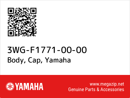Body, Cap, Yamaha 3WG-F1771-00-00 oem parts Body, Cap, Yamaha 3WG-F1771-00-00 oem parts