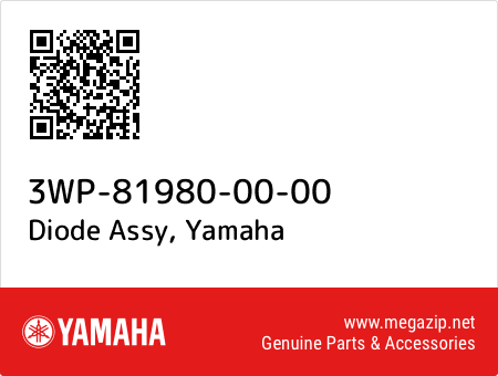 Yamaha OEM Part 3WP-81980-00-00
