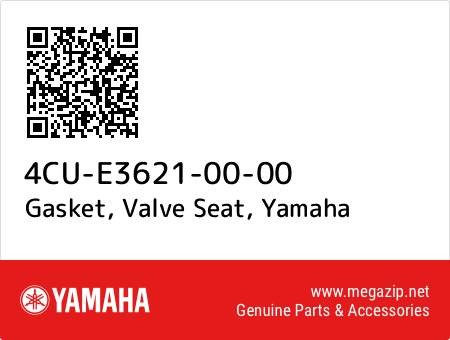 Gasket, Valve Seat, Yamaha 4CU-E3621-00-00 oem parts Gasket, Valve Seat, Yamaha 4CU-E3621-00-00 oem parts