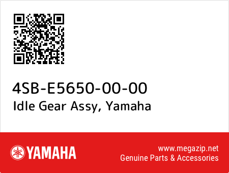 Idle Gear Assy, Yamaha 4SB-E5650-00-00 oem parts Idle Gear Assy, Yamaha 4SB-E5650-00-00 oem parts