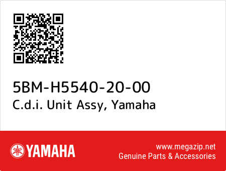 C.d.i. Unit Assy, Yamaha 5BM-H5540-20-00 oem parts C.d.i. Unit Assy, Yamaha 5BM-H5540-20-00 oem parts