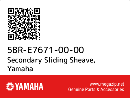 Secondary Sliding Sheave, Yamaha 5BR-E7671-00-00 oem parts Secondary Sliding Sheave, Yamaha 5BR-E7671-00-00 oem parts