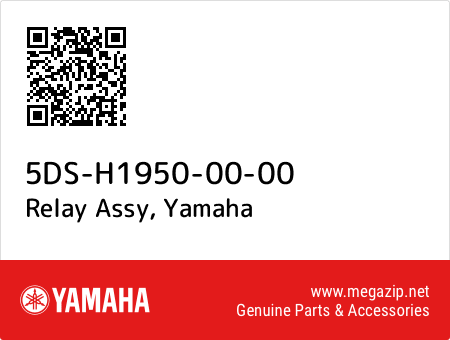 Relay Assy, Yamaha 5DS-H1950-00-00 oem parts Relay Assy, Yamaha 5DS-H1950-00-00 oem parts