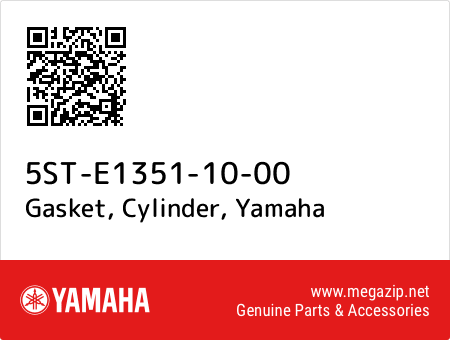 Gasket, Cylinder, Yamaha 5ST-E1351-10-00 oem parts Gasket, Cylinder, Yamaha 5ST-E1351-10-00 oem parts