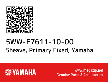 Sheave, Primary Fixed, Yamaha 5WW-E7611-10-00 oem parts Sheave, Primary Fixed, Yamaha 5WW-E7611-10-00 oem parts