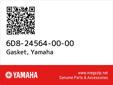 Gasket, Yamaha 6D8-24564-00-00 oem parts Gasket, Yamaha 6D8-24564-00-00 oem parts