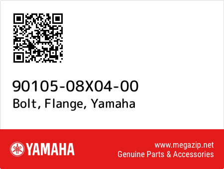 Bolt, Flange, Yamaha 90105-08X04-00 oem parts Bolt, Flange, Yamaha 90105-08X04-00 oem parts