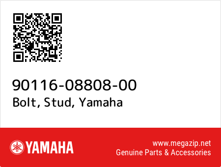 Bolt, Stud, Yamaha 90116-08808-00 oem parts Bolt, Stud, Yamaha 90116-08808-00 oem parts