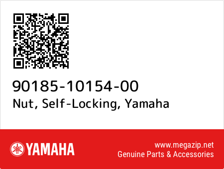 Nut, Self-Locking, Yamaha 90185-10154-00 oem parts Nut, Self-Locking, Yamaha 90185-10154-00 oem parts