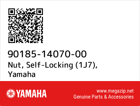 Nut, Self-Locking (1J7), Yamaha 90185-14070-00 oem parts Nut, Self-Locking (1J7), Yamaha 90185-14070-00 oem parts