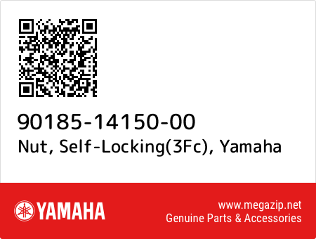 Nut, Self-Locking(3Fc), Yamaha 90185-14150-00 oem parts Nut, Self-Locking(3Fc), Yamaha 90185-14150-00 oem parts
