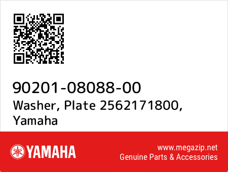 Washer, Plate 2562171800, Yamaha 90201-08088-00 oem parts Washer, Plate 2562171800, Yamaha 90201-08088-00 oem parts