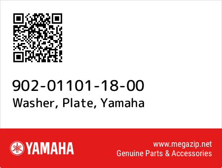 Washer, Plate, Yamaha 902-01101-18-00 oem parts Washer, Plate, Yamaha 902-01101-18-00 oem parts