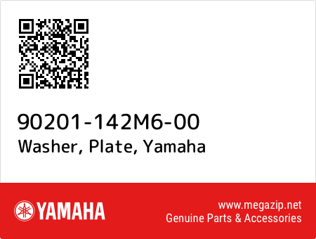 Washer, Plate, Yamaha 90201-142M6-00 oem parts Washer, Plate, Yamaha 90201-142M6-00 oem parts