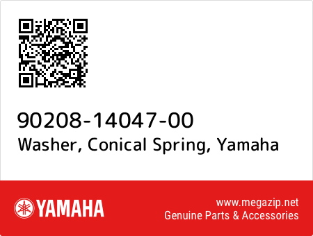 Washer, Conical Spring, Yamaha 90208-14047-00 oem parts Washer, Conical Spring, Yamaha 90208-14047-00 oem parts