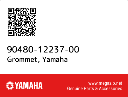 Grommet, Yamaha 90480-12237-00 oem parts Grommet, Yamaha 90480-12237-00 oem parts