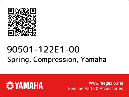 Spring, Compression, Yamaha 90501-122E1-00 oem parts Spring, Compression, Yamaha 90501-122E1-00 oem parts