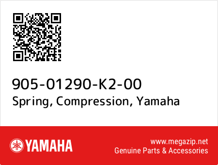 Spring, Compression, Yamaha 90501-290K2-00 oem parts Spring, Compression, Yamaha 90501-290K2-00 oem parts
