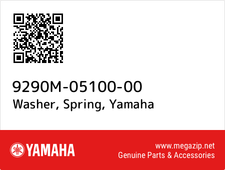 Washer, Spring, Yamaha 9290M-05100-00 oem parts Washer, Spring, Yamaha 9290M-05100-00 oem parts