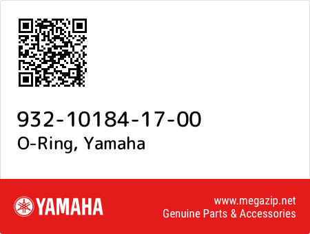 O-Ring, Yamaha 932-10184-17-00 oem parts O-Ring, Yamaha 932-10184-17-00 oem parts