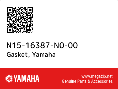 Gasket, Yamaha N15-16387-N0-00 oem parts Gasket, Yamaha N15-16387-N0-00 oem parts