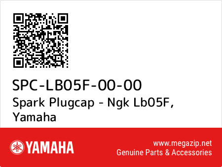 Spark Plugcap - Ngk Lb05F, Yamaha SPC-LB05F-00-00 oem parts Spark Plugcap - Ngk Lb05F, Yamaha SPC-LB05F-00-00 oem parts