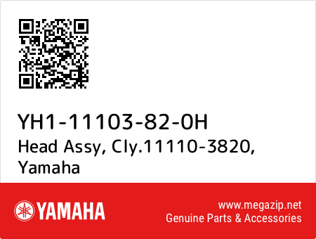 Head Assy, Cly.11110-3820, Yamaha YH1-11103-82-0H oem parts Head Assy, Cly.11110-3820, Yamaha YH1-11103-82-0H oem parts