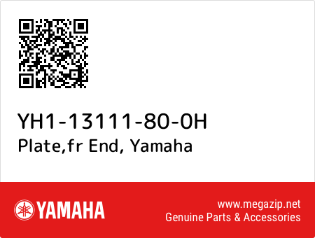 Plate,fr End, Yamaha YH1-13111-80-0H oem parts Plate,fr End, Yamaha YH1-13111-80-0H oem parts