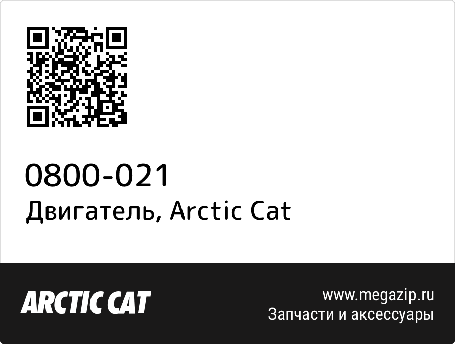 

Двигатель Arctic Cat 0800-021