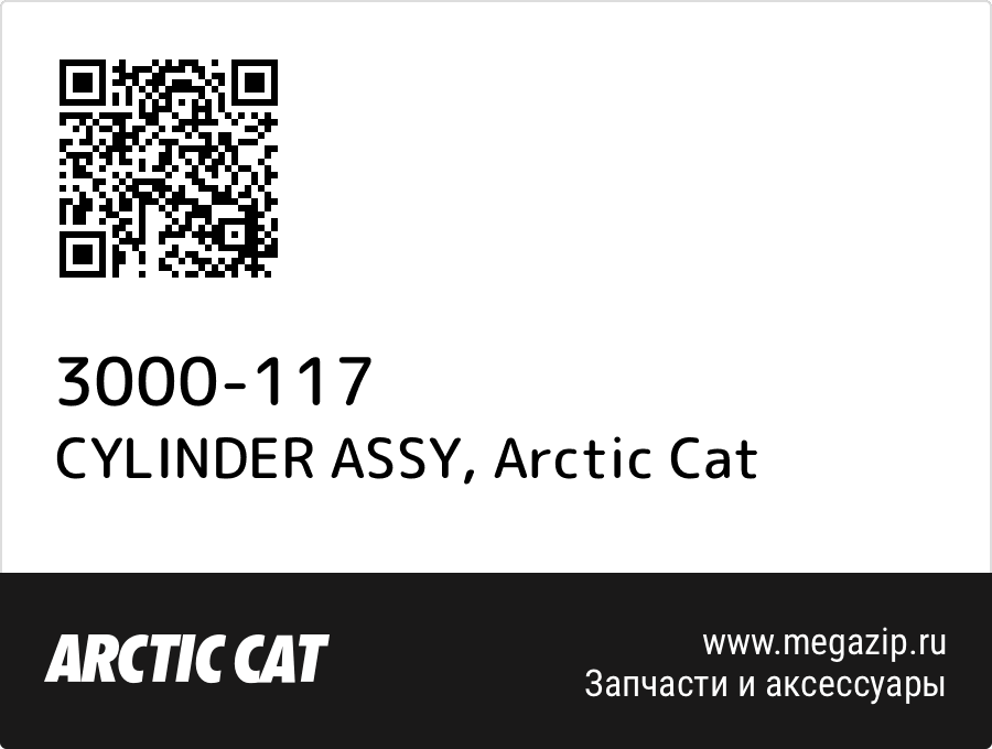 

CYLINDER ASSY Arctic Cat 3000-117